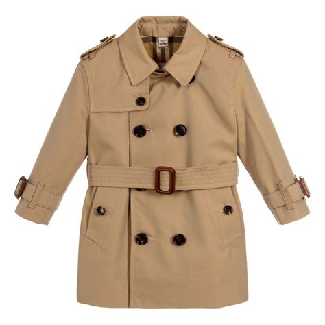 burberry trench coat baby boy|Burberry baby winter coat.